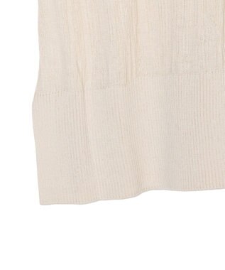 JOSEPH クリンクルリブ　Vネックニット Marble