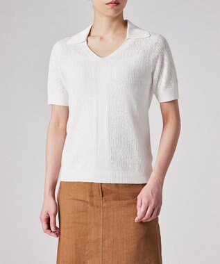 Paul Smith 【洗える】アイレット スキッパー ニット