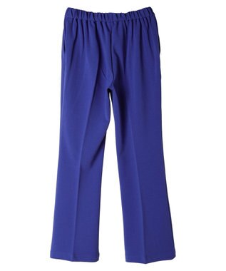 AMERICAN HOLIC 美・美・美ポンチジョーゼットフレアパンツ Blue