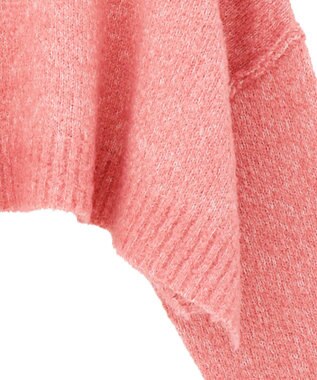 Green Parks ・Ｐｅｔｉｔ　Ｆｌｅｕｒ　ブークレワイドニット Pink