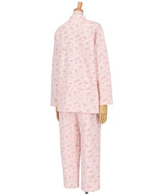 Wing パジャマ 綿100%(本体肌側) あったか 冬 長袖 長ズボン レディース EP6025 ウイング／ワコール ピンク