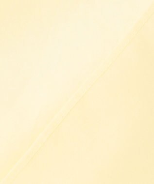 23区 【洗える】シアーコットンシルク ハンカチーフヘム デザイン シャツ ライトイエロー系