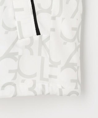 23区GOLF 【MEN】ロゴグラフィック中綿ブルゾン ホワイト系5
