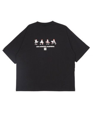 WEGO 【ユニセックス着用ITEM/MLサイズ展開】別注VISIONゴーストスケーターグラフィックT（SS） ブラック