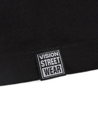 WEGO 【ユニセックス着用ITEM/MLサイズ展開】別注VISIONゴーストスケーターグラフィックT（SS） ブラック