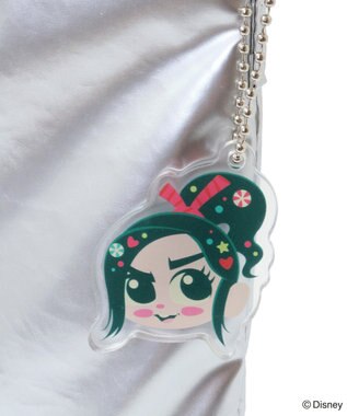 Green Parks シュガーラッシュ　／　メタリックチェーンバッグ Silver