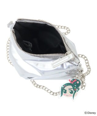 Green Parks シュガーラッシュ　／　メタリックチェーンバッグ Silver