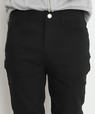 WEGO 【暖パン/SMLXLサイズ展開】裏起毛スキニーパンツ ブラック