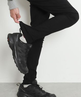 WEGO 【暖パン/SMLXLサイズ展開】裏起毛スキニーパンツ ブラック