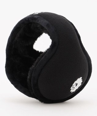 PW CIRCULUS 【UNISEX】WAVY ロゴイヤーマフ ブラック系