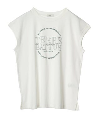 earth music&ecology ＴＥＲＲＥ　ＢＡＴＴＵＥ　フレンチＴ Off White