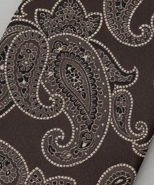 GOTAIRIKU GOTAIRIKU別注【MANTERO SETA/マンテロ・セタ】ネクタイ_ペイズリー ダークブラウン系4