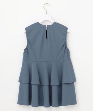 ANY SIS 【3SET】ティアード スイムウェア ブルー×ブラウン