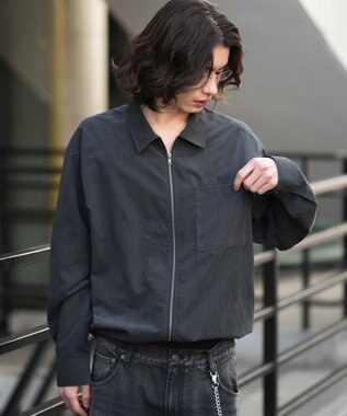 WEGO 【ユニセックス着用ITEM】フェイクスウェードシャツジャケット