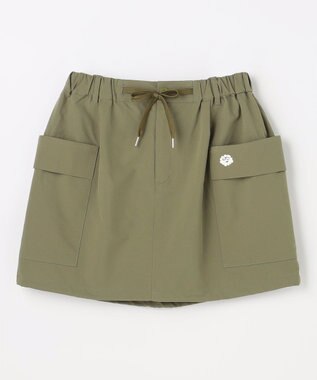 PW CIRCULUS 【 吸水速乾 / ストレッチ 】【WOMEN】裾2WAY バルーンスカート ゴルフウェア レディース グリーン系