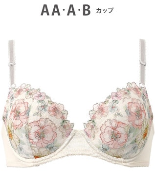 Wing 【ナチュラルアップブラ】 AA~Gカップ展開 ふっくら自然なまるみでバストアップ KB2060 ウイング／ワコール クリーム