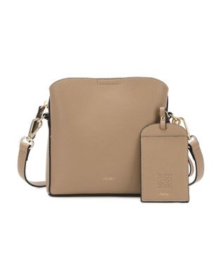 style code 【PADMA/パドマ】リアルレザー　アオリポケットミニショルダーバッグ　カードケース付 オーク