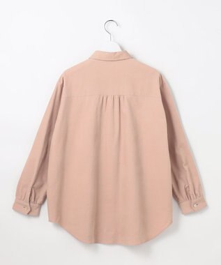 J.PRESS LADIES スプリングシャツコール コーデュロイ シャツ ピンク系