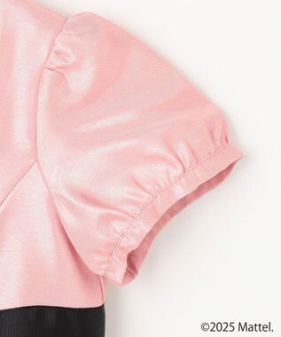 ANY KIDS 【Barbie(TM)】ドーリードレス風ワンピース ピンク