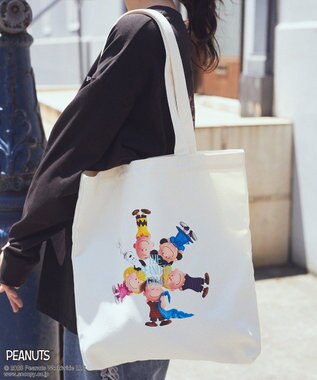 earth music&ecology ＰＥＡＮＵＴＳ／ｅａｒｔｈ　アソート３Ｄアートトート