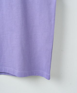 WEGO 【ユニセックス着用アイテム/綿100%/SMLXLサイズ展開】シルキーリッチヘビーコットンT パープル