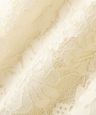 YECCA VECCA レース切替ジレワンピース Ivory