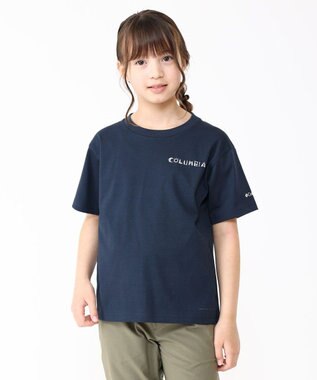Columbia Columbia/ 【KIDS】ユースレイクトゥアベニューグラフィックショートスリーブTシャツ /コロンビア Collegiate Navy、 Pattern