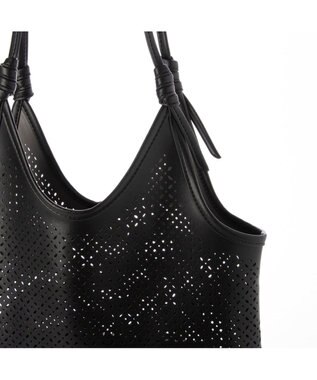 UNBILLION カカトゥ kakatoo / パンチングトートバッグ ブラック