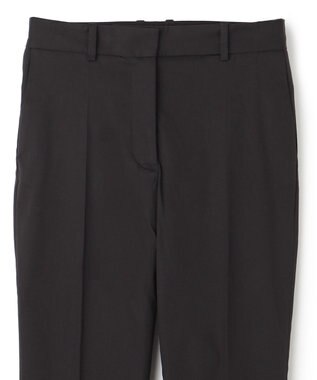 JOSEPH ライトギャバジンストレッチ　クロップドトラウザーズ Black