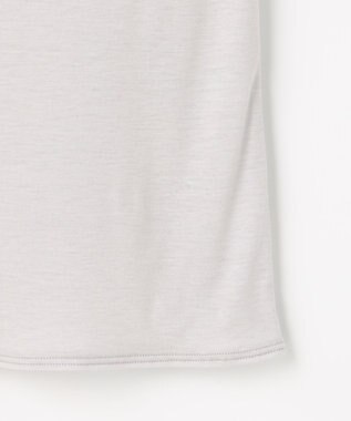 自由区 L 【ワコールコラボ・2点SET】シアーチェックニット プルオーバー グレー