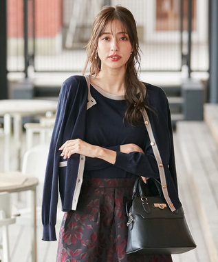 美人百花コラボ バイカラーツイン ニット Any Sis L ファッション通販 公式通販 オンワード クローゼット