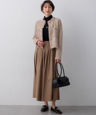 23区 【先行予約】コンビカラー オーバル イヤリング ゴールド系