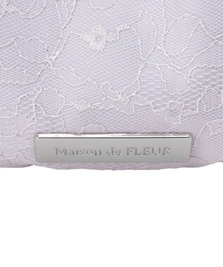 Maison de FLEUR ブルーマニアリボン２Ｗａｙトートバッグ Grayish Blue