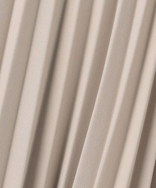 ANY SIS 【洗える】ノーブルプリーツ ワンピース ライトベージュ