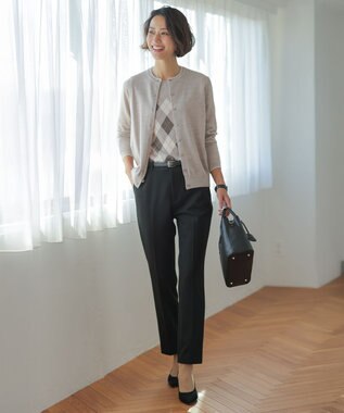 J.PRESS LADIES ベーシック レザー ベルト ブラック系