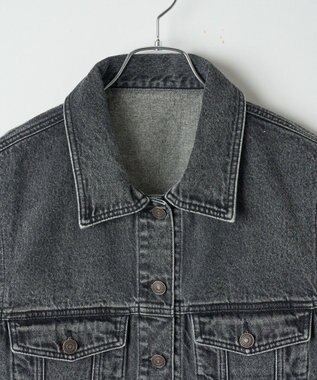 WEGO デニムショートベスト ブラックその他