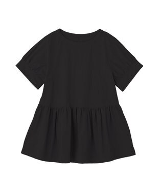 CRAFT STANDARD BOUTIQUE ペプラムチュニック Black