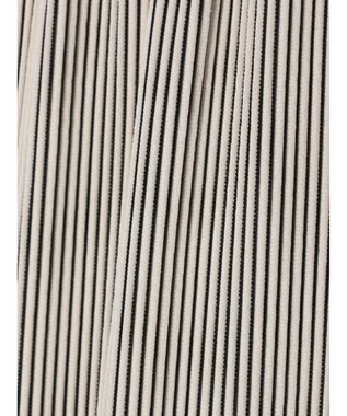 Green Parks プリーツ風カットパンツ Ivory