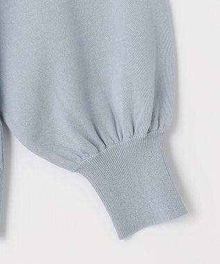 ANY SIS 【洗える】フラワーカラー2WAY ニット ブルーデイジー