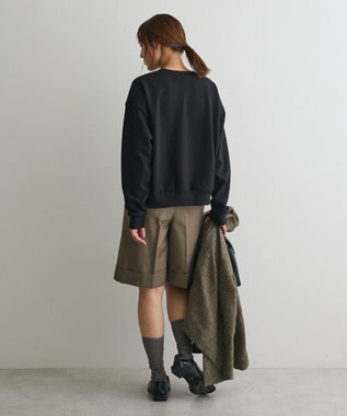 CRAFT STANDARD BOUTIQUE フォトプリントダンボールプルオーバー Dark Brown