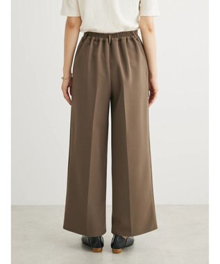 Green Parks きれいシルエットワイドパンツ Khaki