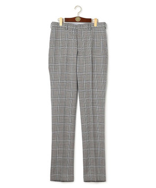 J.PRESS MEN 【ストレッチ / 洗える】トリートメントウールアメリカンチェック スラックス ブラック系4