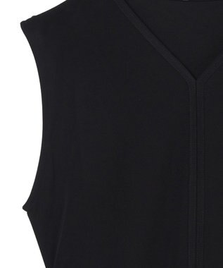 JOSEPH 【洗える】クレープジャージー　ノースリーブトップス Black