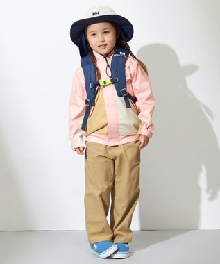 HELLY HANSEN 【キッズ】スカンザレインジャケット ラグーンピンク