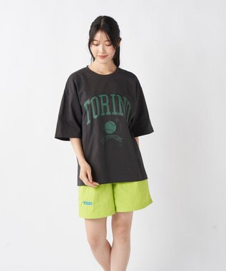 OP／FILA 【Kappa】ルーズフィット テニスグラフィックTシャツ