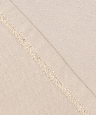 23区 S 【洗える】ALBINIジャージー Aライン Tシャツ ベージュ系