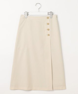 J.PRESS LADIES 【洗える・撥水】 Minotechライトタフタ スカート ベージュ系