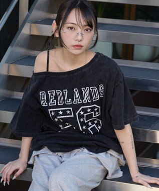 WEGO ２WAYグラフィックワンショルBIGT 柄1