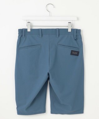 23区GOLF 【MEN】機能に優れた新素材「AIR TOOL」ワンタックショートパンツ サックスブルー系
