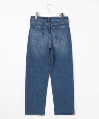 J.PRESS LADIES 【洗える】BASIC STRETCH DENIM ボーイフィット パンツ ユーズド系